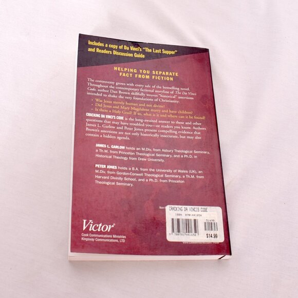 Cracking Da Vinci's Code by James L. Garlow & Peter Jones (2004, Paperback) - Picture 5 of 9